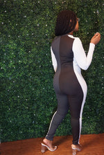 color block jumpsuit