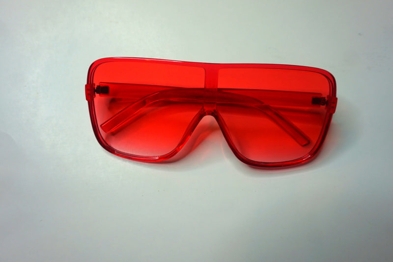 Oversize Retro Crystal Sunglasses