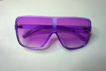 Oversize Retro Crystal Sunglasses