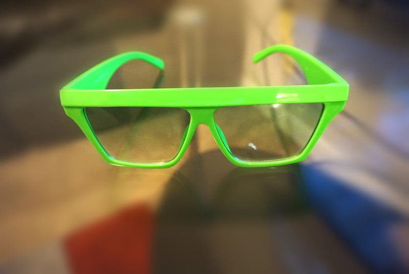 Eccentric Flat Top Sunglasses