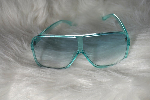 Oversize Retro Crystal Sunglasses