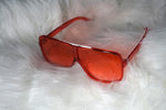 Oversize Retro Crystal Sunglasses