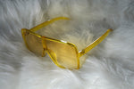 Oversize Retro Crystal Sunglasses