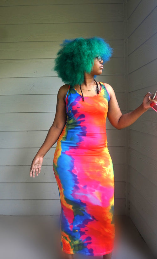 Tie Dye Dress