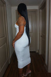 Ivory :: midi dress