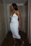 Ivory :: midi dress