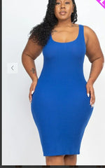 Ribbed Bodycon Dress