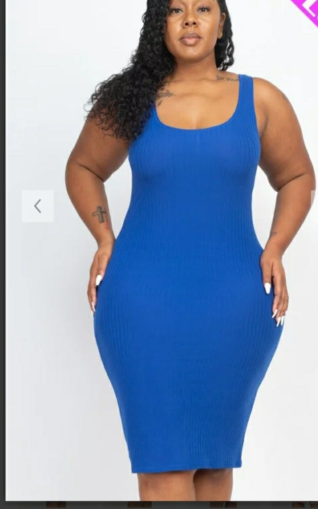 Ribbed Bodycon Dress