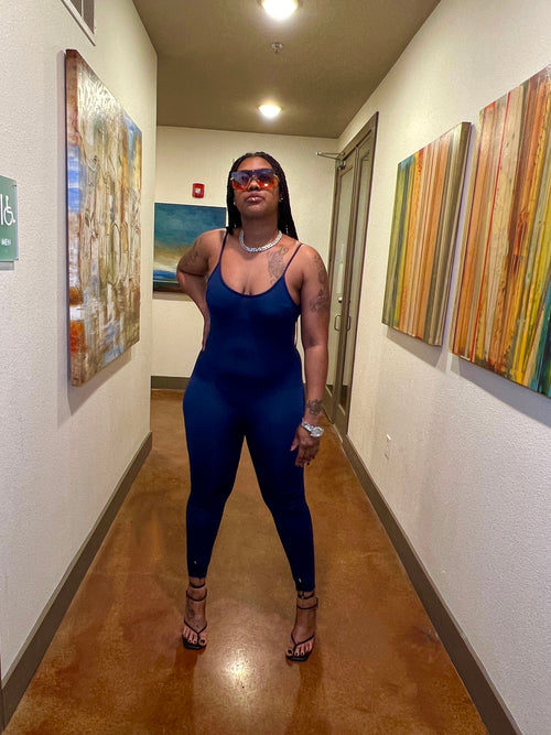 Haus Basic Jumpsuit: Navy Blue