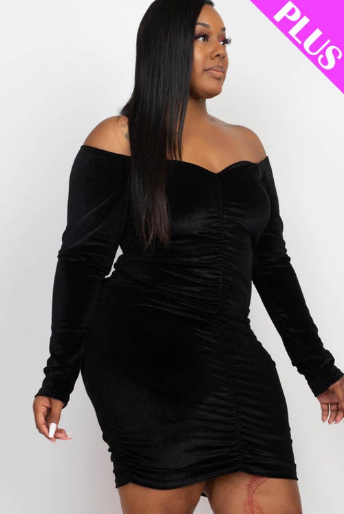 Layla Velour Dress